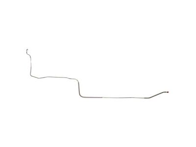 Fine Lines Intermediate Brake Line Kit; Rear-Half; Stainless (1969 Camaro)