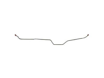 Fine Lines Rear Brake Cross-Over Brake Line; Steel (63-82 Corvette C2 & C3)