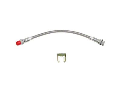 Fine Lines Rear Brake Hose; Stainless (63-82 Corvette C2 & C3)