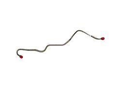 Fine Lines Pump to Carb Fuel Line; Routes Behind of Distributor; Stainless (64-65 260/289 V8 Fairlane)