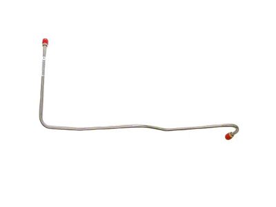 Fine Lines Pump to Carb Fuel Line; Routes Infront of Distributor; Stainless (64-65 260/289 V8 Fairlane)