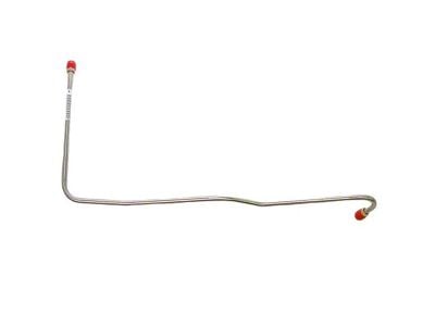 Fine Lines Pump to Carb Fuel Line; Routes Infront of Distributor; Steel (64-65 260/289 V8 Fairlane)