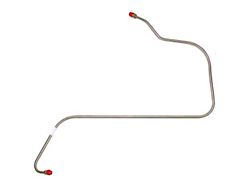 Fine Lines Pump to Carb Fuel Line; Stainless (64-65 170/200 I6 Comet, Falcon)