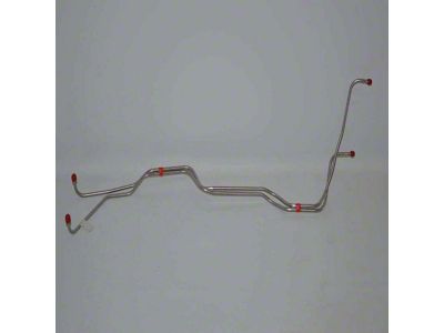 Fine Lines Transmission Cooler Line Set; 2 Pieces; Stainless (63-64 V8 Comet, Falcon w/ FM2 Transmission)