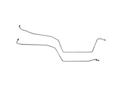 Fine Lines Transmission Cooler Line Set; Stainless (60-64 I6 Comet, Falcon w/ FM2 Transmission)