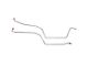 Fine Lines Transmission Cooler Line Set; Stainless (60-64 I6 Comet, Falcon w/ FM2 Transmission)