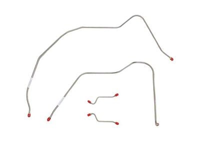 Fine Lines Front Brake Line Kit; Steel (56-57 Bel Air w/ Power Brakes)