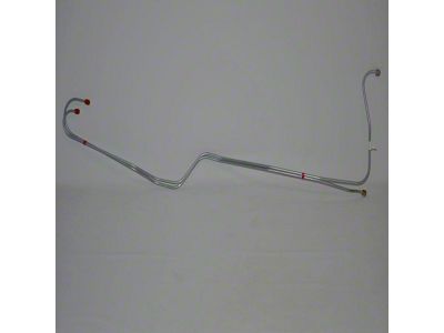 Fine Lines Transmission Cooler Lines; Stainless (1957 V8 Bel Air w/ Powerglide Transmission)