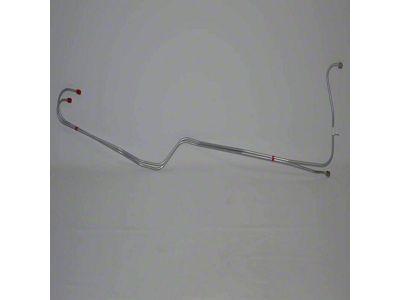 Fine Lines Transmission Cooler Lines; Steel (1957 V8 Bel Air w/ Powerglide Transmission)