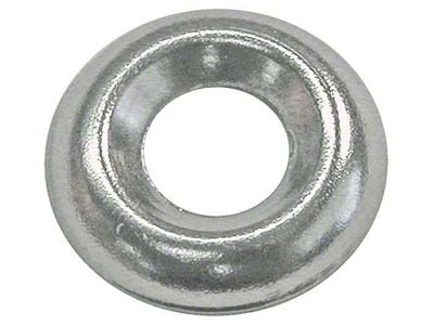 Finishing Washer - Nickel Plated - Cup Type - 10