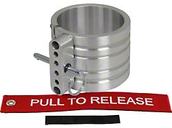 Fire Extinguisher Mounting Clamp, Billet Aluminum, 2.6 Diameter