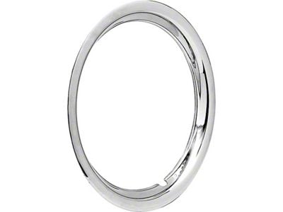 16-Inch Rally Wheel Trim Ring; 1-1/2-Inch Deep; Stainless Steel (67-81 Firebird)