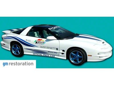 30th Anniversary Daytona 500 Pace Car Ultimate Stripe Kit; Multicolored (1999 Firebird)