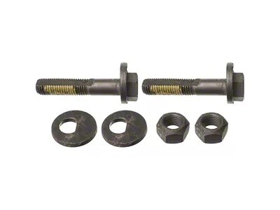 Adjustable Front Lower Strut Mount Cam Bolts; 3-Degrees (82-92 Firebird)