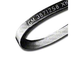 Firebird Air Conditioning Belt, V8, Date Code 1-Q-69, 1969