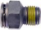 Automatic Transmission Oil Cooler Line Connector; 3/8 Tube x 1/4-18-Inch Thread (98-02 Firebird)