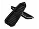 Billet Door Jamb Vents with FLAG logo; Black Anodized (67-69 Firebird)