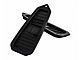 Billet Door Jamb Vents with LG logo; Black Anodized (67-69 Firebird)