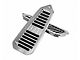 Billet Door Jamb Vents with LG logo; Machined Finish (67-69 Firebird)