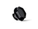 Billet LS Engine Oil Cap; Black Anodized (Universal; Some Adaptation May Be Required)