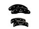 Firebird Caliper Cover Set, MGP, Black, Front & Rear, 1994-1997