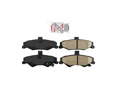 Ceramic Brake Pads; Rear Pair (98-02 Firebird)