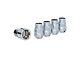 Chrome Acorn Wheel Locks; M12x1.5; Set of 5 (93-02 Firebird)