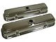 Firebird Chrome Valve Covers, V8, Smooth, Unbaffled, 1967-1979