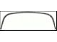 Firebird Convertible Top Rain Gutter, 1967-1969