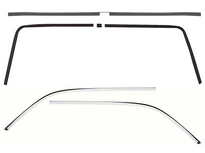 Deluxe Interior Headliner Molding Kit (1968 Firebird)