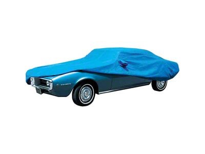 Diamond Blue Indoor Car Cover; Blue (1968 Firebird)