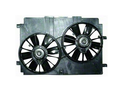 Dual Radiator and Condenser Fan Assembly (95-02 3.8L Firebird)