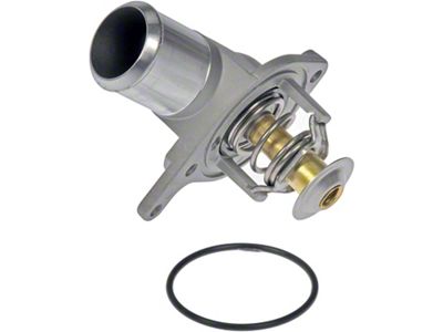 Engine Coolant Thermostat Housing Assembly; 160 Degree (98-02 5.7L Firebird)