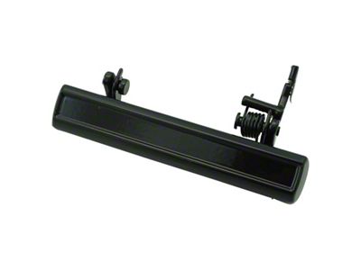 Exterior Door Handle; Driver Side; Black (70-77 Firebird w/ 2nd Design; 78-81 Firebird)