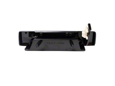 Exterior Door Handle; Passenger Side; Black (82-92 Firebird)