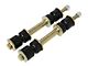 Front Adjustable Sway Bar End Links; 4 to 4.50-Inch; Black (67-92 Firebird)