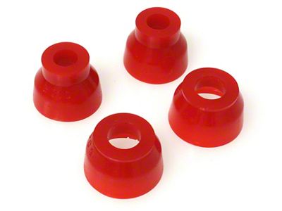 Front Ball Joint Dust Boots; Red (67-69 Firebird)