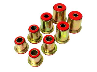 Front Control Arm Bushings; 1-5/8-Inch OD; Red (74-79 Firebird)