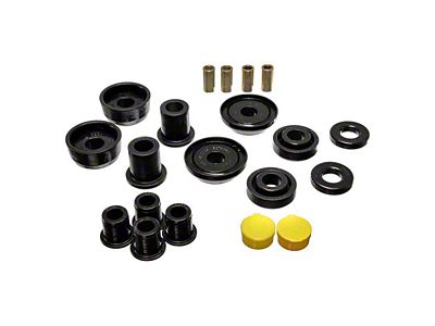 Front Control Arm Bushings; Black (93-02 Firebird)