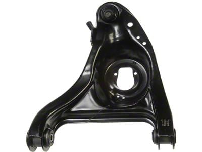 Front Lower Suspension Control Arm and Ball Joint Assembly; Driver Side (80-81 Firebird)