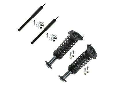 Front Strut and Spring Assemblies with Rear Shocks (93-02 Firebird)