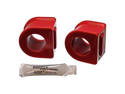 Front Sway Bar Bushings; 30mm; Red (93-02 Firebird)