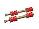 Front Sway Bar End Links; 2-5/8-Inch; Red (67-92 Firebird)