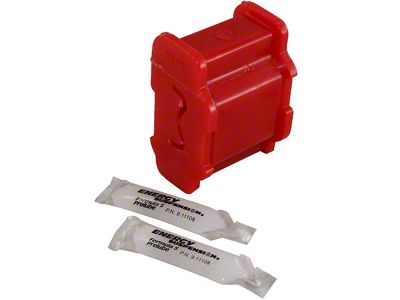 Front Torque Arm Mount Bushing; Red (84-92 Firebird)