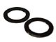 Front Upper Coil Spring Isolators; 0.275-Inch; Black (76-92 Firebird)