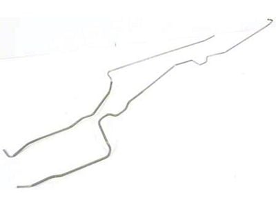 Firebird Fuel Line, Front To Rear, 3/8, 1974-1975