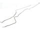 Firebird Fuel Line, Front To Rear, 3/8, 1974-1975