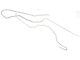 Firebird Fuel Line, Front To Rear, 3/8, 1974