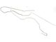 Firebird Fuel Line, Front To Rear, 3/8, 1975