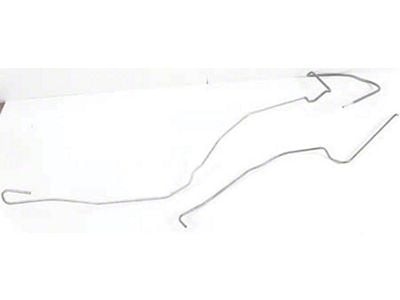 Firebird Fuel Line, Front To Rear, 305 c.i., 3/8, Stainless Steel, 1981